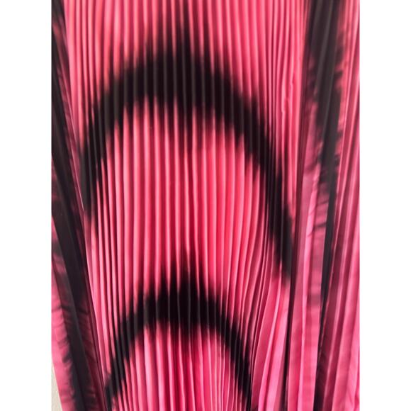 Alice & Olivia Hot pink pleated maxi skirt - Picture 2 of 5